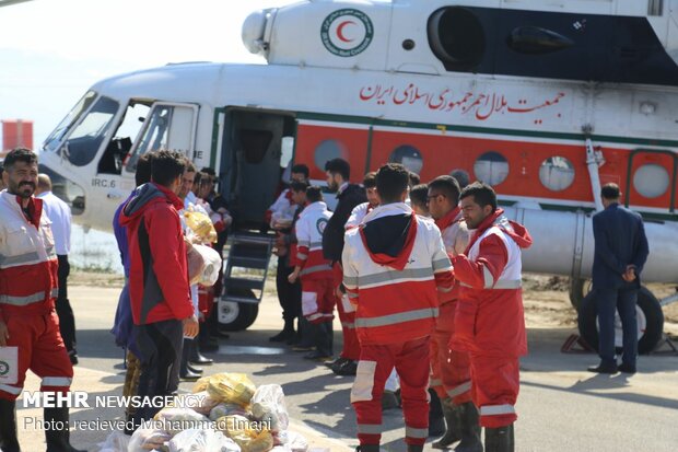 Relief, rescue services still underway in flood-hit areas in Golestan prov.