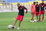 تصویری از آب گرفتگی زمین تمرین پرسپولیس
