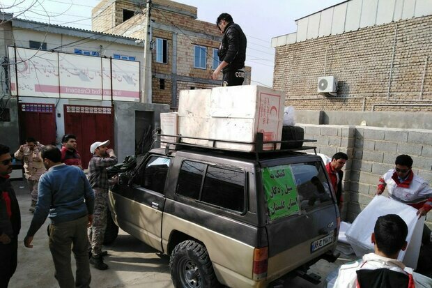 هدیه رهبر انقلاب به سیل‌زدگان گلستان/ارسال ۴هزار بسته لوازم خانگی