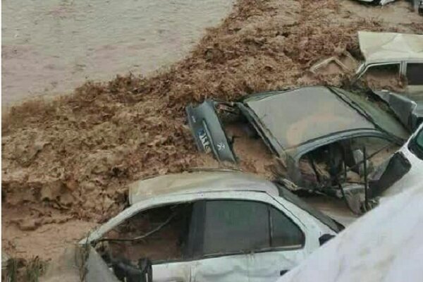 سیلاب وارد شیراز شد/ آبگرفتگی بعضی منازل