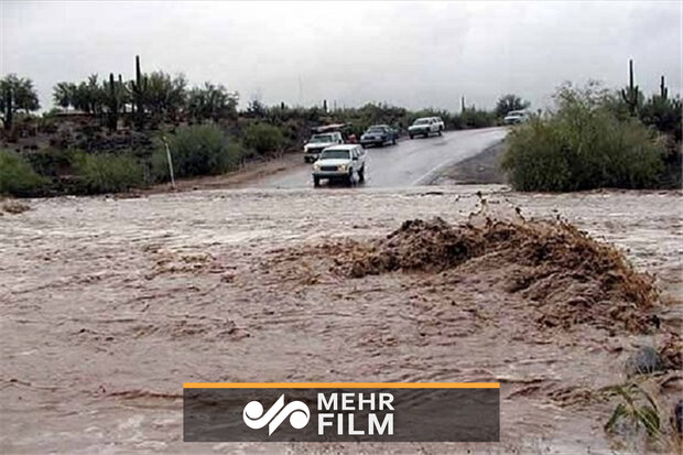 VIDEO: Devastating flood devours a house in Lorestan prov.