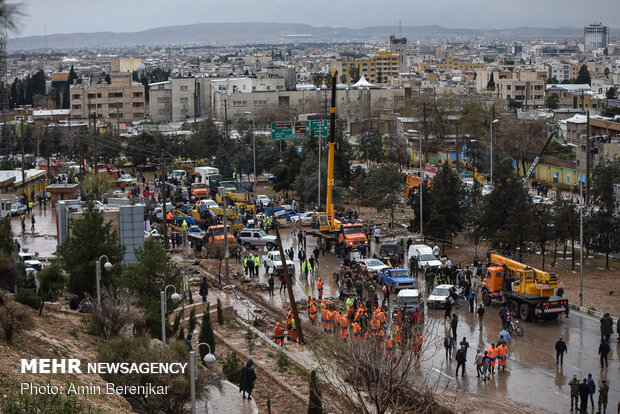 Devastating flash flood in 'Darwazeh Quran', Shiraz