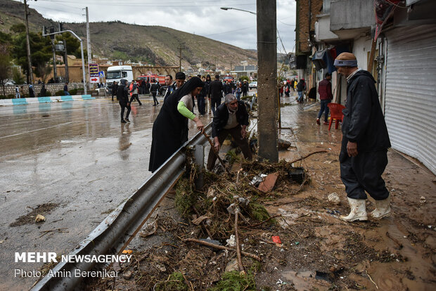 Devastating flash flood in 'Darwazeh Quran', Shiraz