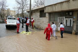 امدادرسانی هلال‌احمر به بیش از ۲۶۰۰ حادثه‌دیده سیلاب لرستان