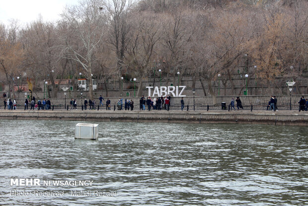 Tebriz'deki El-Gölü Parkı'ndan fotoğraflar