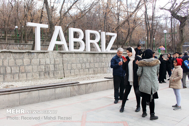 Tebriz'deki El-Gölü Parkı'ndan fotoğraflar