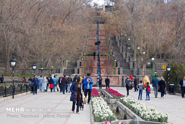 Tebriz'deki El-Gölü Parkı'ndan fotoğraflar