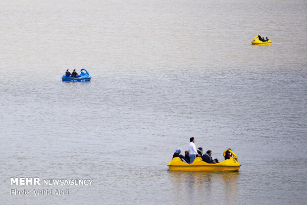 Lake Urmia water level rises after heavy rains