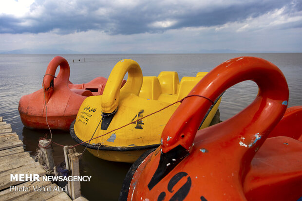 Lake Urmia water level rises after heavy rains