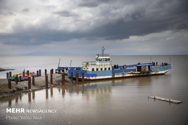 Lake Urmia water level rises after heavy rains