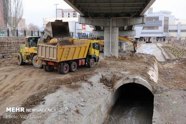 اقدامات پیشگیرانه جهت جلوگیری از آسیب های احتمالی سیلاب در تبریز