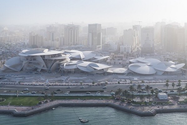 افتتاح موزه ملی قطر با الهام از شکوفه‌های گل سرخ