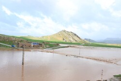 تلاقی سیلاب «کشکان» و «چولهول» در «افرینه»