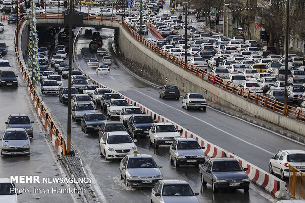 وضعیت ترافیک بزرگراه های تهران در اولین صبح ماه رمضان