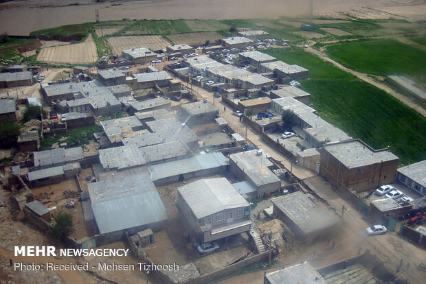 Aerial photos show scale of Pol-e Dokhtar flooding