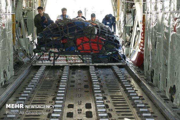 Army’s Air Force sends rescue aids to flood-stricken Lorestan prov.