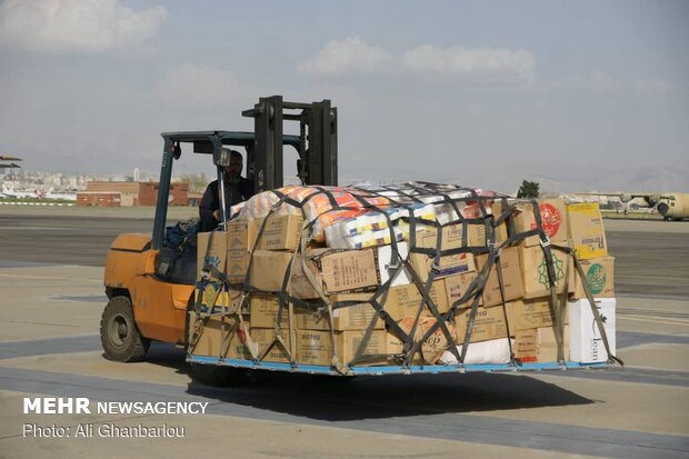 Intl. humanitarian aid for flood-stricken areas of Iran