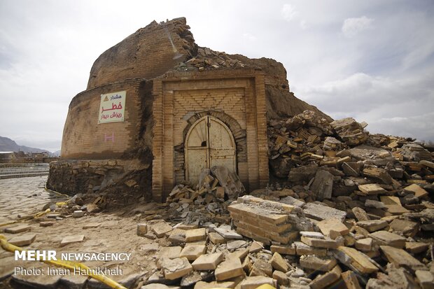 بنای تاریخی «یخدان میرفتاح» ملایر همچنان لنگ اعتبار