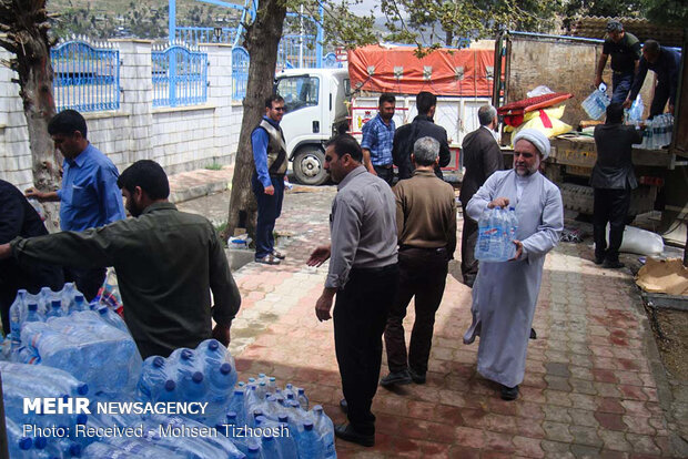 آشپزخانه دفتر آستان قدس رضوی در لرستان