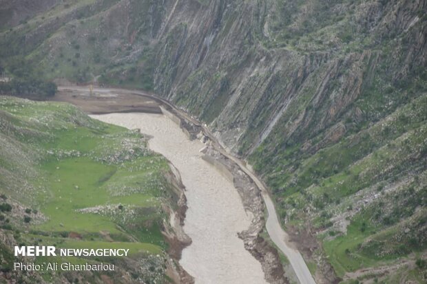 Relief, rescue services underway in flood-hit areas in Lorestan prov.