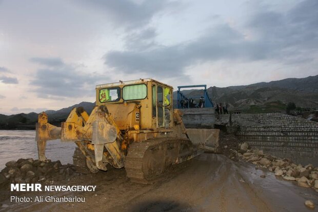Relief, rescue services underway in flood-hit areas in Lorestan prov.