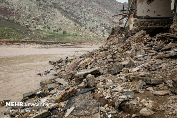 Aftermath of devastating flood in Lorestan province