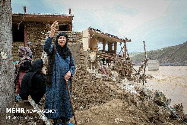 Aftermath of devastating flood in Lorestan province