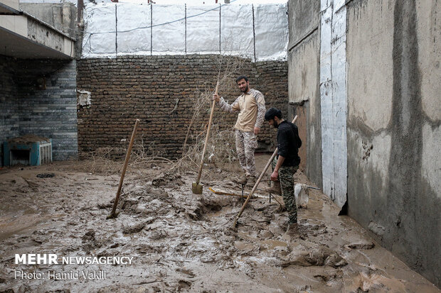 Aftermath of devastating flood in Lorestan province