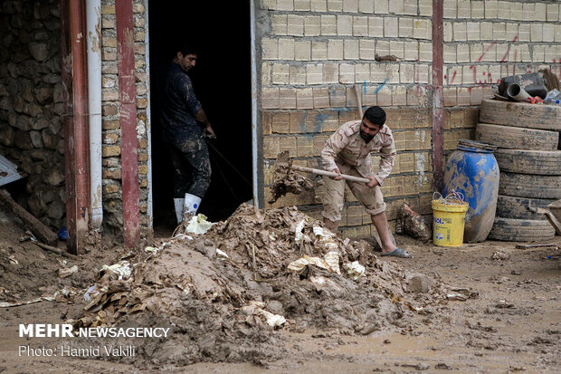 Aftermath of devastating flood in Lorestan province