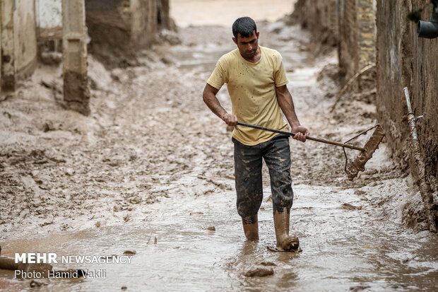 Aftermath of devastating flood in Lorestan province