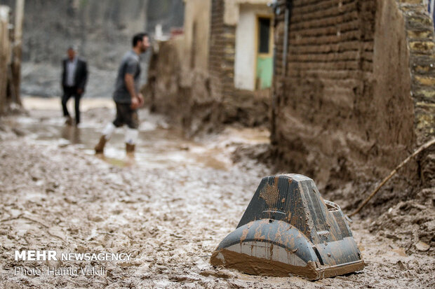 Aftermath of devastating flood in Lorestan province