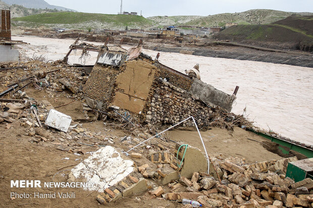 Aftermath of devastating flood in Lorestan province