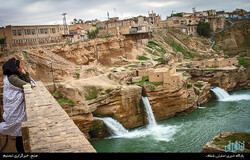 A view of the UNESCO-tagged Shushtar Historical Hydraulic System in southwest Iran.