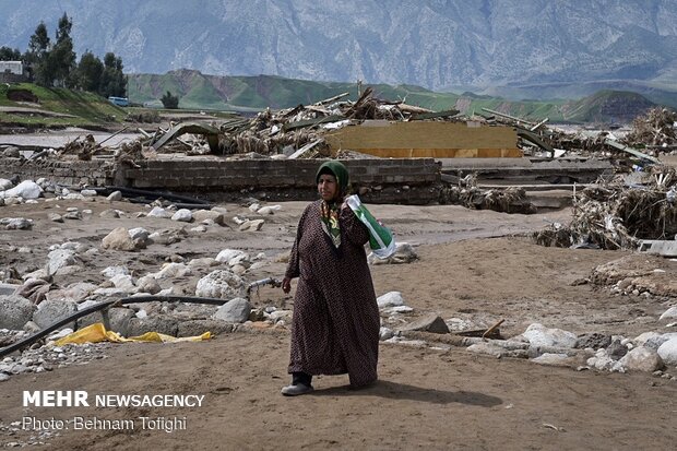 امدادرسانی به روستای «چم مهر»