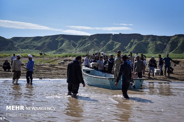 امدادرسانی به روستای «چم مهر»