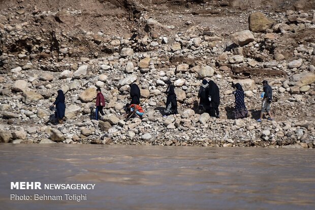 امدادرسانی به روستای «چم مهر»