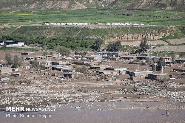 امدادرسانی به روستای «چم مهر»