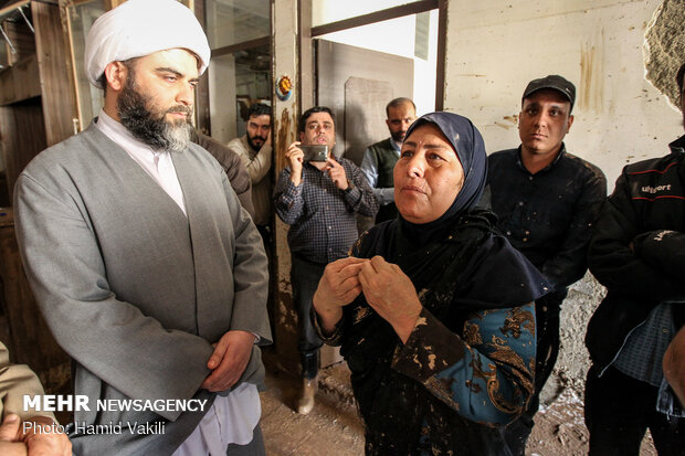 IDO head visit flood-hit areas in Lorestan