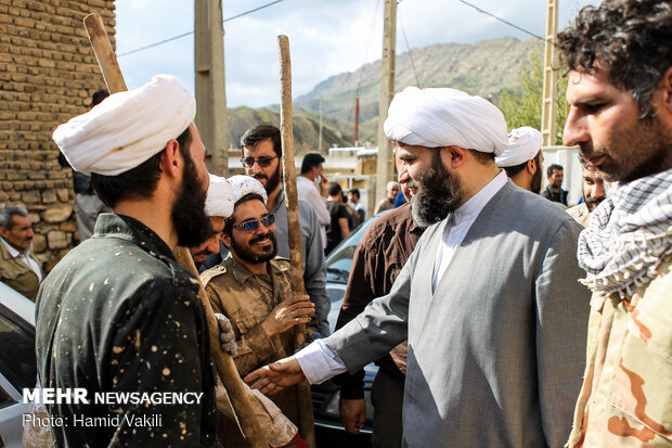 IDO head visit flood-hit areas in Lorestan