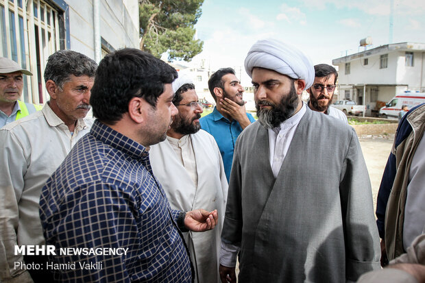 IDO head visit flood-hit areas in Lorestan