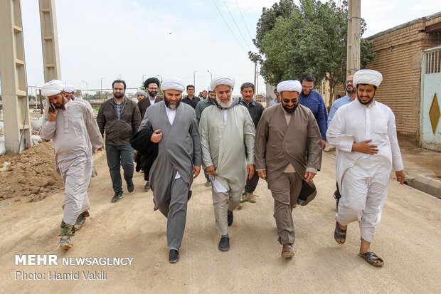 IDO head visits flood-hit areas in Khozestan province