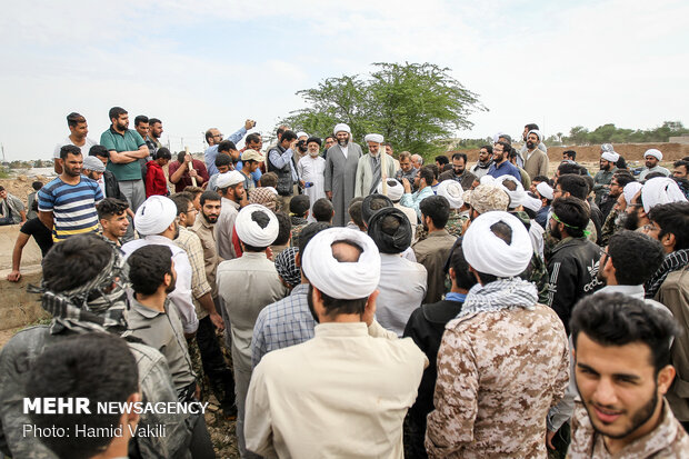 IDO head visits flood-hit areas in Khozestan province