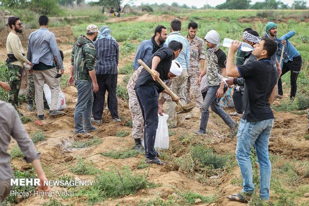 IDO head visits flood-hit areas in Khozestan province