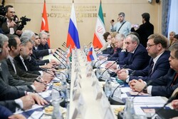 هیأت‌های پارلمانی ایران، ترکیه و روسیه دیدار کردند