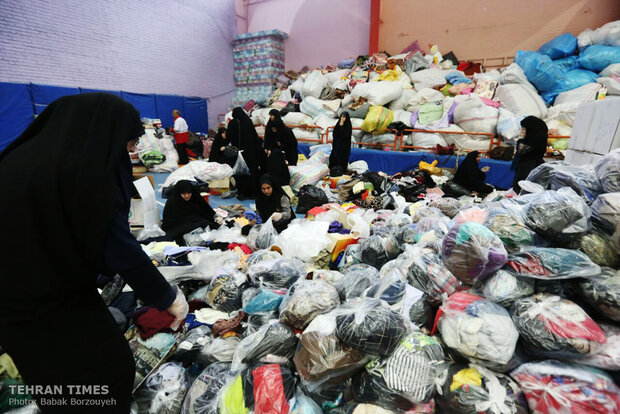 The Iranian Red Crescent Society's aid to flood victims