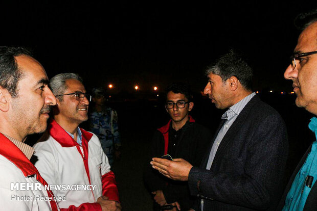 ارسال هوایی محموله‌های امدادی فارس به خوزستان