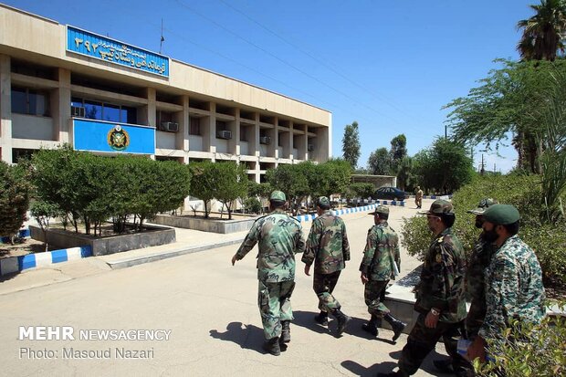 Two high-ranking Army commanders visit flood-hit Khuzestan prov.