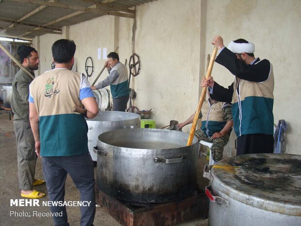 Custodian of Astan-e Quds Razavi visits flood-hit areas in Pol-e Dokhtar