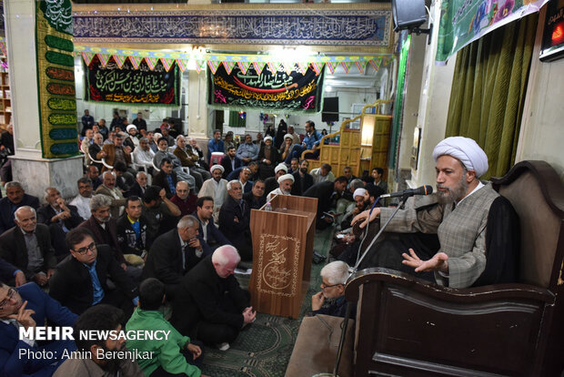 بازدید میدانی نماینده ولی فقیه در فارس از محله سعدی شیراز