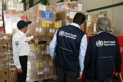 International humanitarian aid still arriving for the flood-hit in Iran